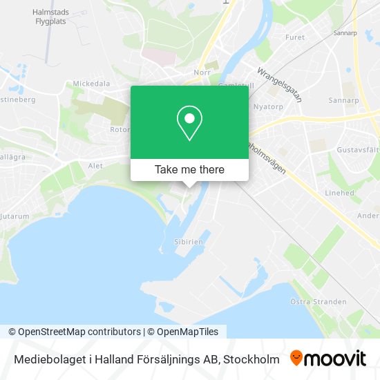 Mediebolaget i Halland Försäljnings AB map