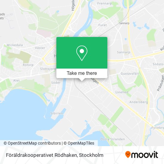 Föräldrakooperativet Rödhaken map