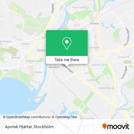 Apotek Hjärtat map