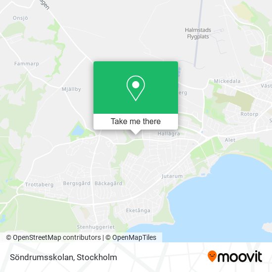 Söndrumsskolan map