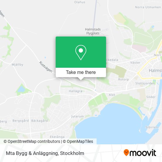 Mta Bygg & Anläggning map