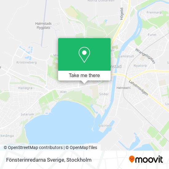 Fönsterinredarna Sverige map