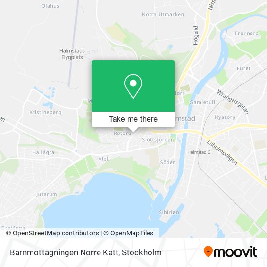 Barnmottagningen Norre Katt map