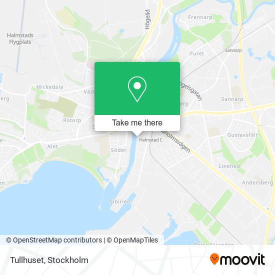 Tullhuset map