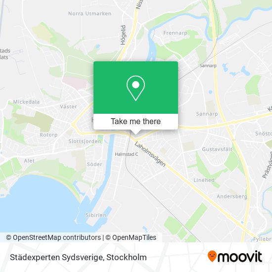 Städexperten Sydsverige map