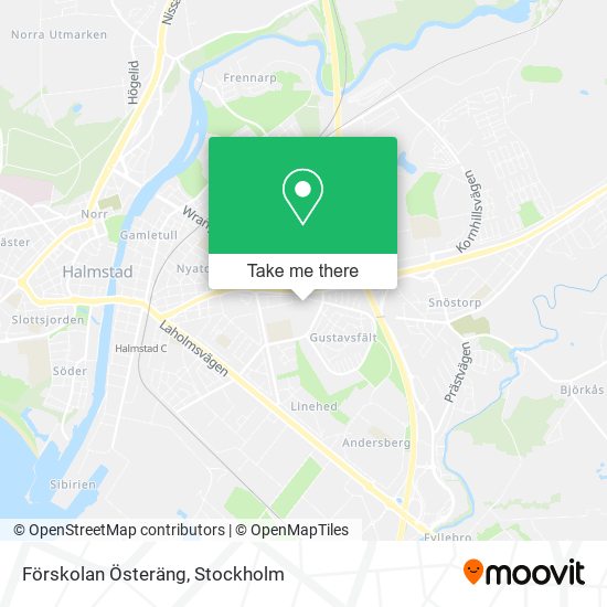 Förskolan Österäng map