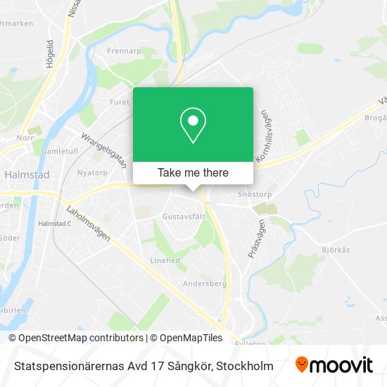 Statspensionärernas Avd 17 Sångkör map