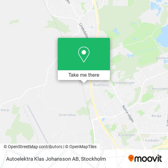 Autoelektra Klas Johansson AB map