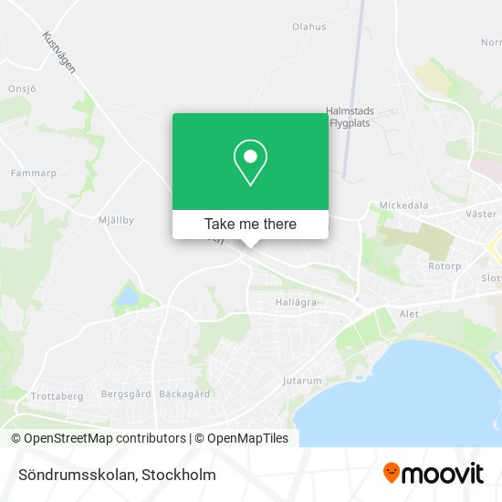 Söndrumsskolan map