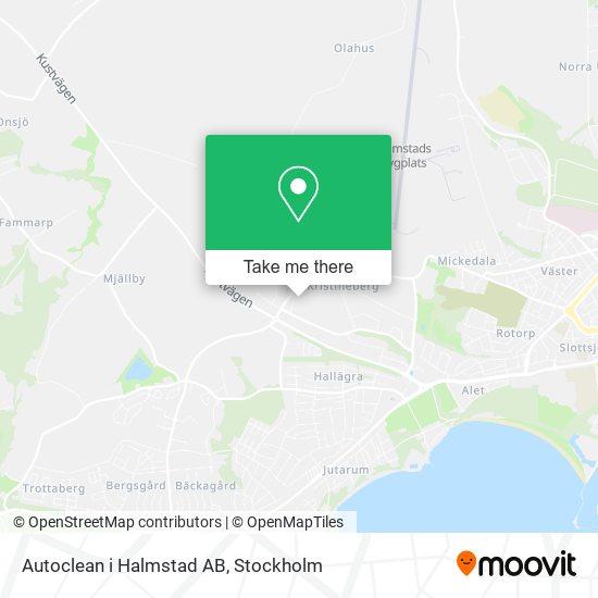 Autoclean i Halmstad AB map