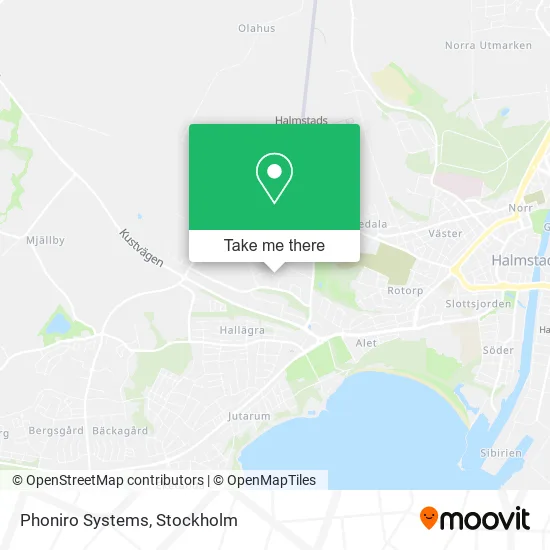 Phoniro Systems map