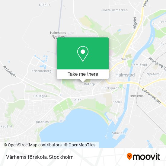 Vårhems förskola map