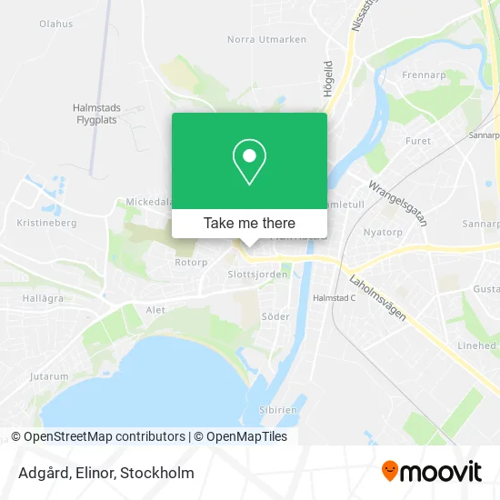 Adgård, Elinor map