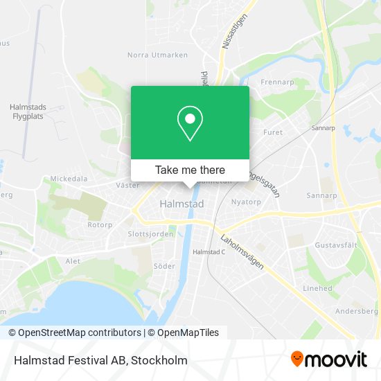 Halmstad Festival AB map