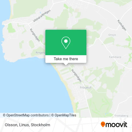 Olsson, Linus map