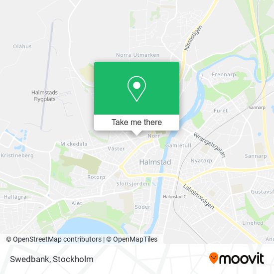 Swedbank map