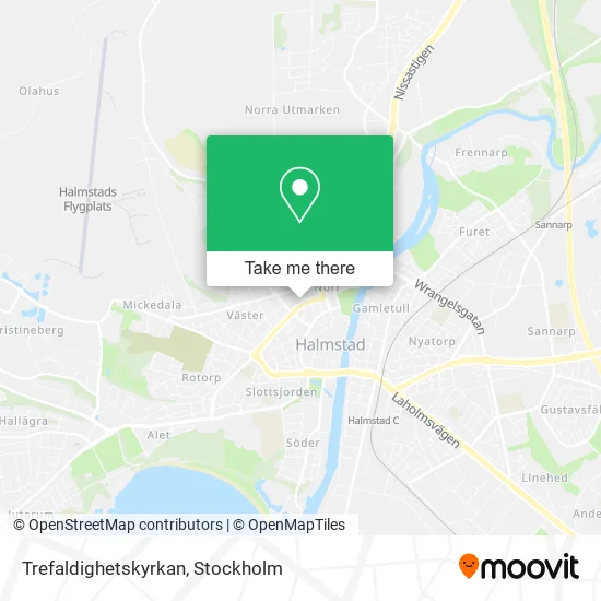 Trefaldighetskyrkan map