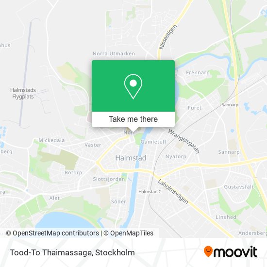 Tood-To Thaimassage map