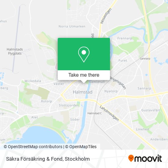 Säkra Försäkring & Fond map