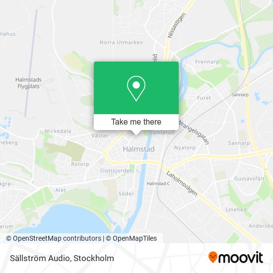 Sällström Audio map