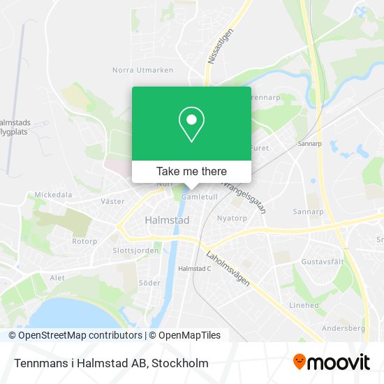 Tennmans i Halmstad AB map
