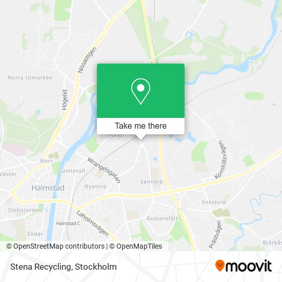 Stena Recycling map