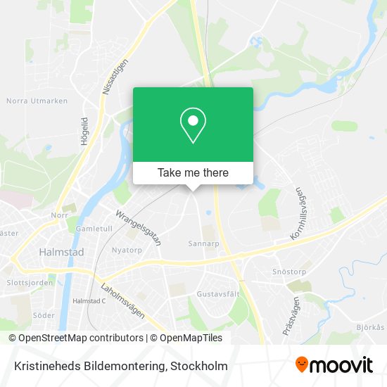 Kristineheds Bildemontering map