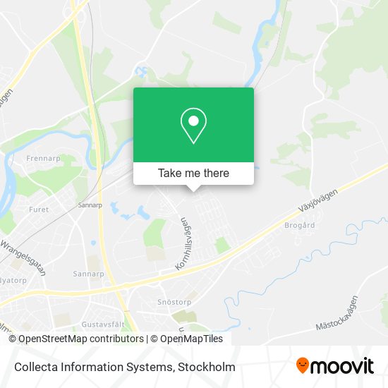 Collecta Information Systems map