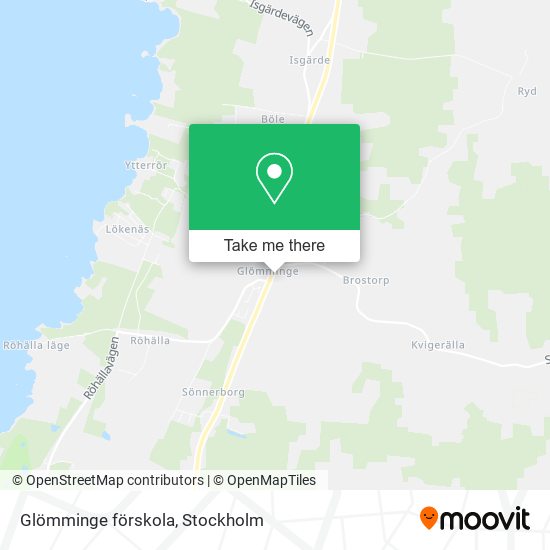 Glömminge förskola map