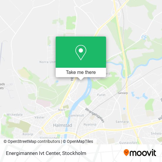 Energimannen Ivt Center map