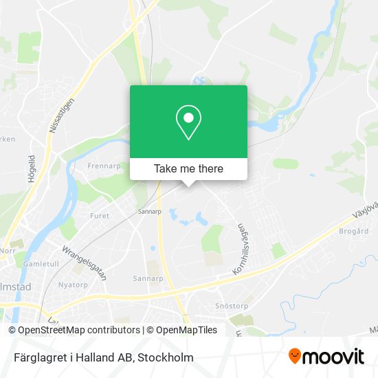 Färglagret i Halland AB map