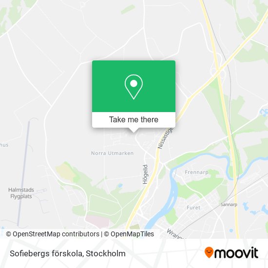 Sofiebergs förskola map