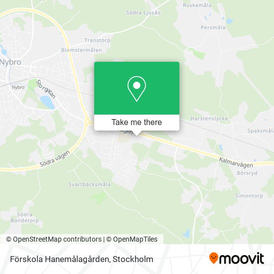 Förskola Hanemålagården map