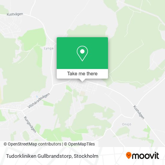 Tudorkliniken Gullbrandstorp map