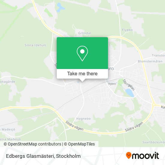 Edbergs Glasmästeri map