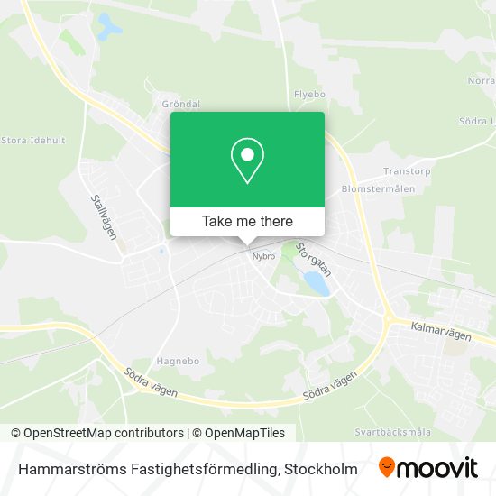 Hammarströms Fastighetsförmedling map