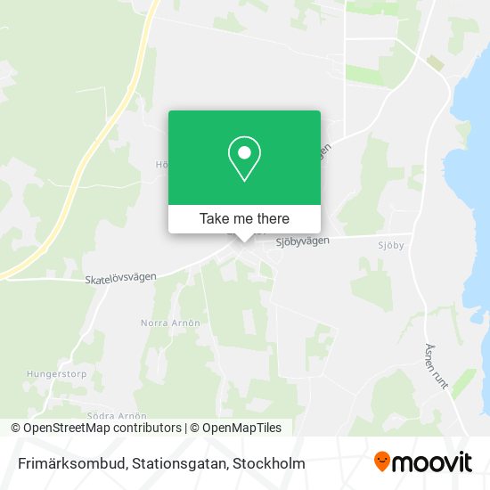 Frimärksombud, Stationsgatan map