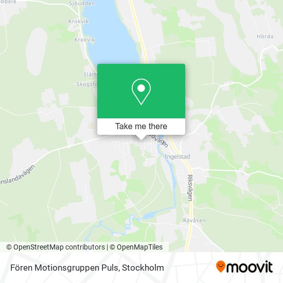 Fören Motionsgruppen Puls map