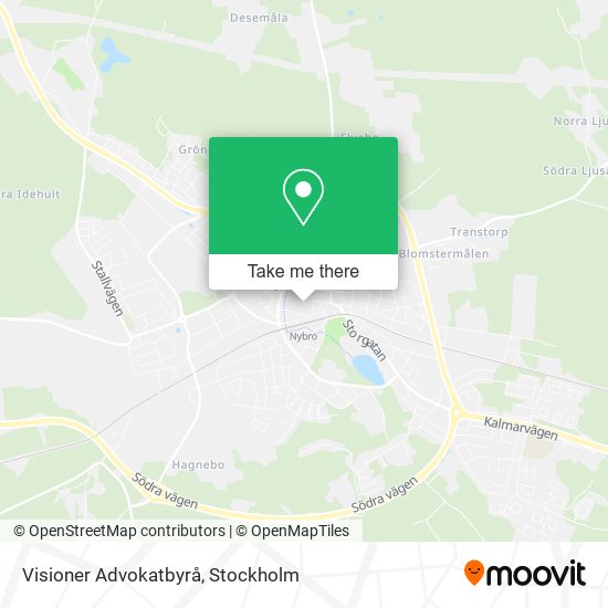 Visioner Advokatbyrå map