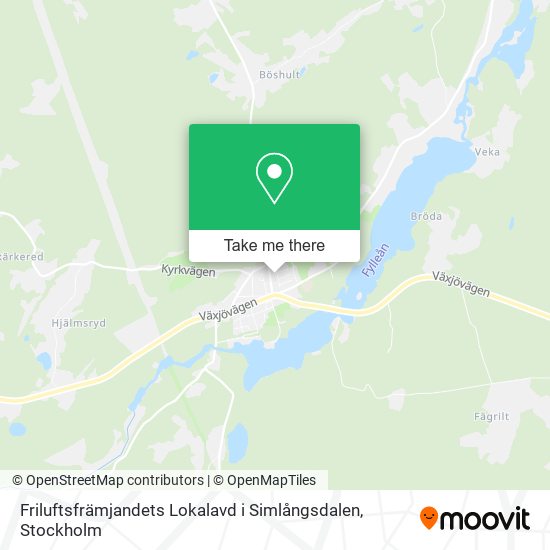 Friluftsfrämjandets Lokalavd i Simlångsdalen map