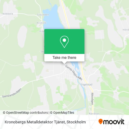 Kronobergs Metalldetektor Tjänst map