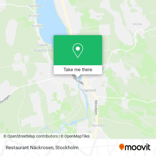 Restaurant Näckrosen map