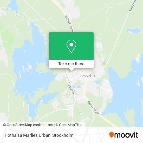 Fothälsa Marlies Urban map