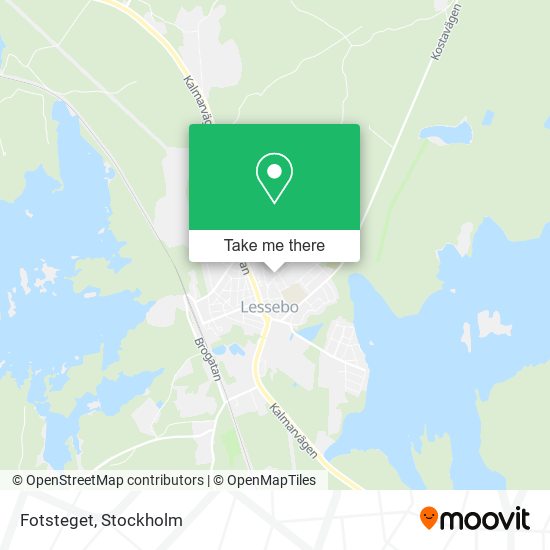 Fotsteget map