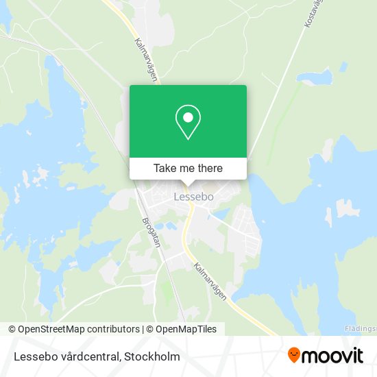 Lessebo vårdcentral map