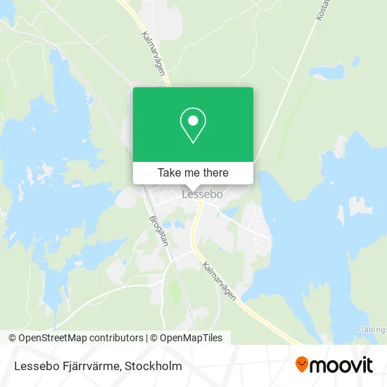 Lessebo Fjärrvärme map