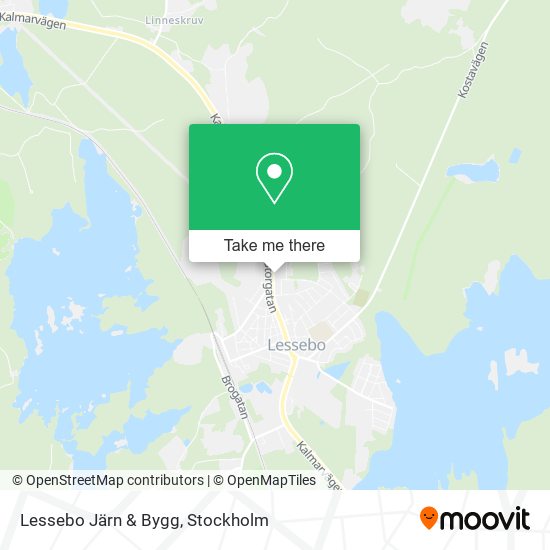 Lessebo Järn & Bygg map