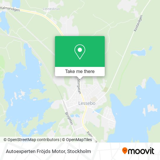 Autoexperten Fröjds Motor map