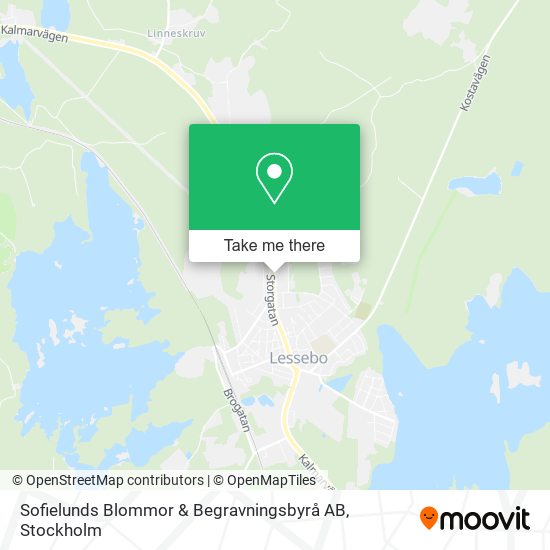 Sofielunds Blommor & Begravningsbyrå AB map