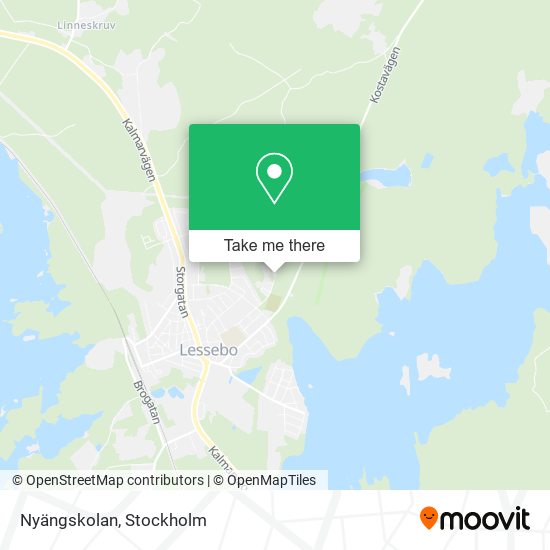 Nyängskolan map